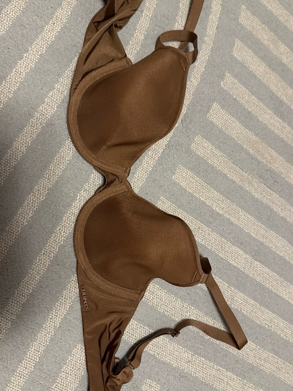 Skims Brown T-Shirt Bra